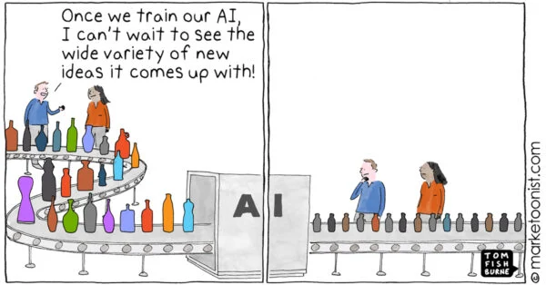 Once we train our AI, I can't wait to see the wide variety of new ideas it comes up with!